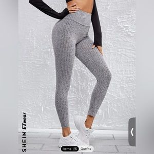 Shein ezwear size large grey leggings